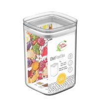 Chef Food Box műanyag ételtartó doboz aromazáró fedővel, közepes