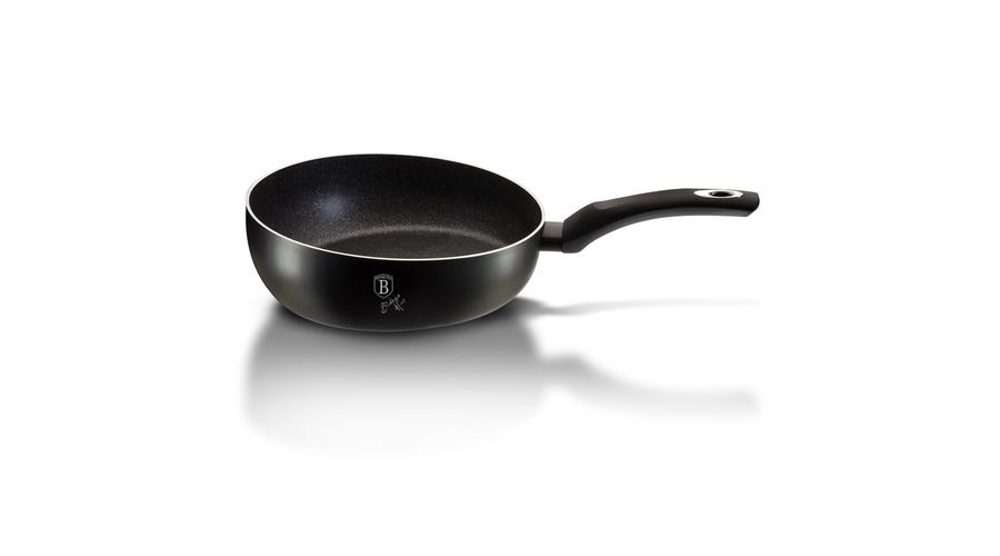 Flip serpenyő márvány bevonattal, metál külső bevonattal, 26 cm, fekete Flip serpenyő márvány bevonattal, metál külső bevonattal, 26 cm, fekete