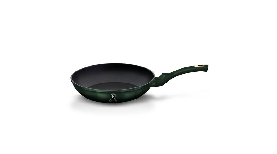 Berlinger Haus Emerald Collection serpenyő titán bevonattal, 28 cm, smaragdzöld metál Berlinger Haus Emerald Collection serpenyő titán bevonattal, 28 cm, smaragdzöld metál