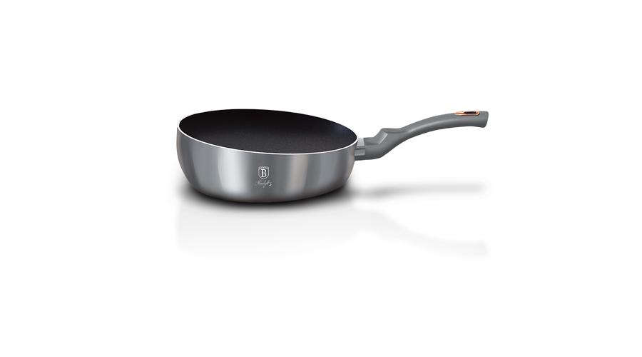 Berlinger Haus Moonlight Collection flip serpenyő titán bevonattal, 26 cm, szürke/rosegold Berlinger Haus Moonlight Collection flip serpenyő titán bevonattal, 26 cm, szürke/rosegold